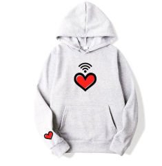 Kim Seungmin Wi-Fi Kalp Kanguru  Cep Sweatshirt