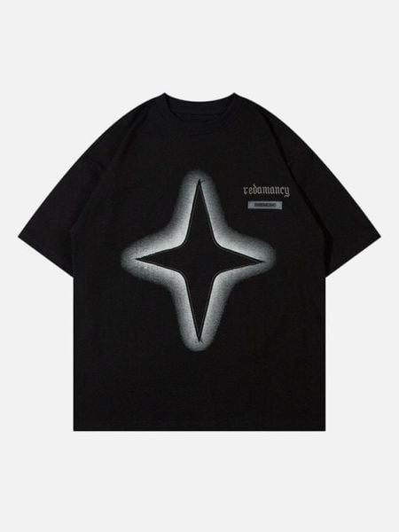 Reba Mancy Star Unisex Siyah T-shirt