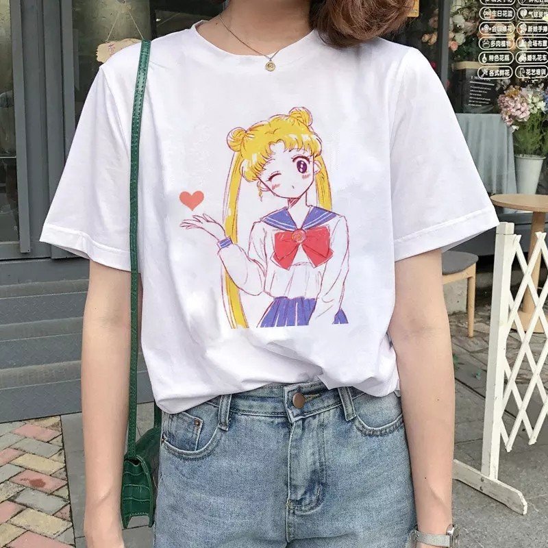 Tshirt sailor moon deals