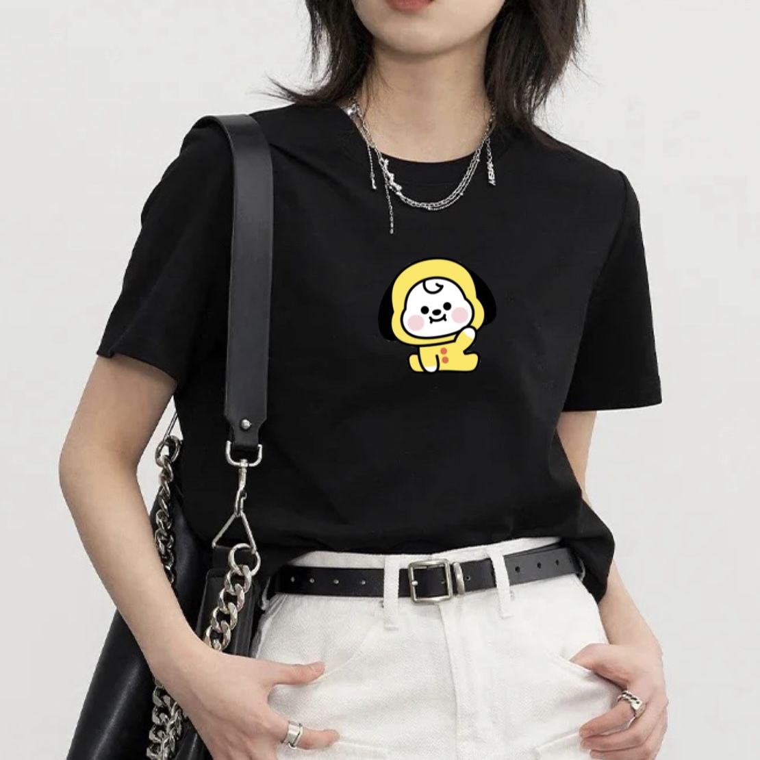 Bt21 Chimmy Baskılı T-shirt