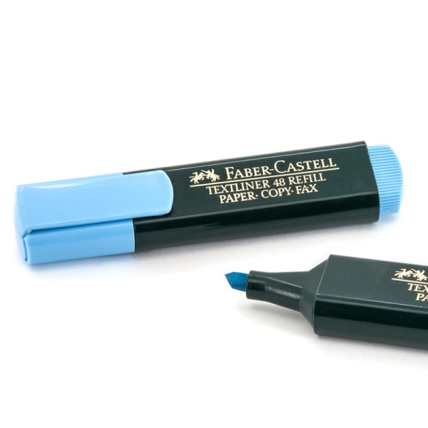 Faber Castell  48 Refıll Fosforlu İşaret Kalem Mavi