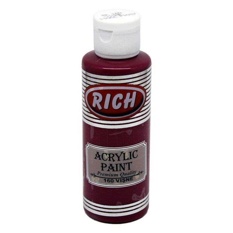 RİCH AKRİLİK BOYA PAINT 130 CC VİŞNE