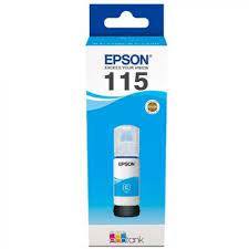 Epson 115 Cyan Mavi Şişe Mürekkep T07D24A L8160-L8180