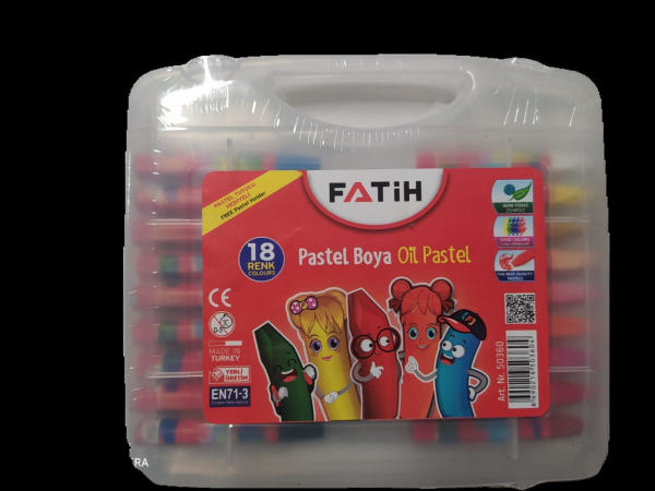 FATİH PASTEL BOYA ÇANTALI 18 RENK 50360