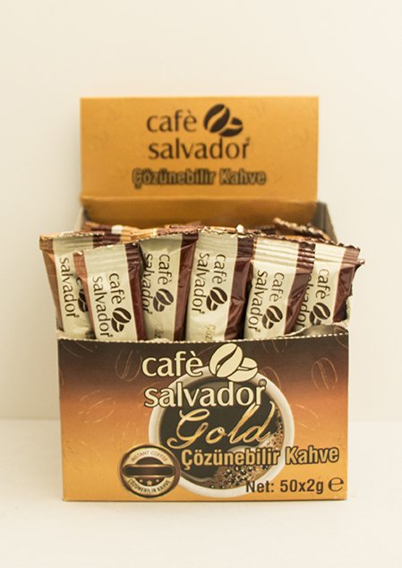 Cafe Salvador Gold 2 gr (Kutuda 50 adet)