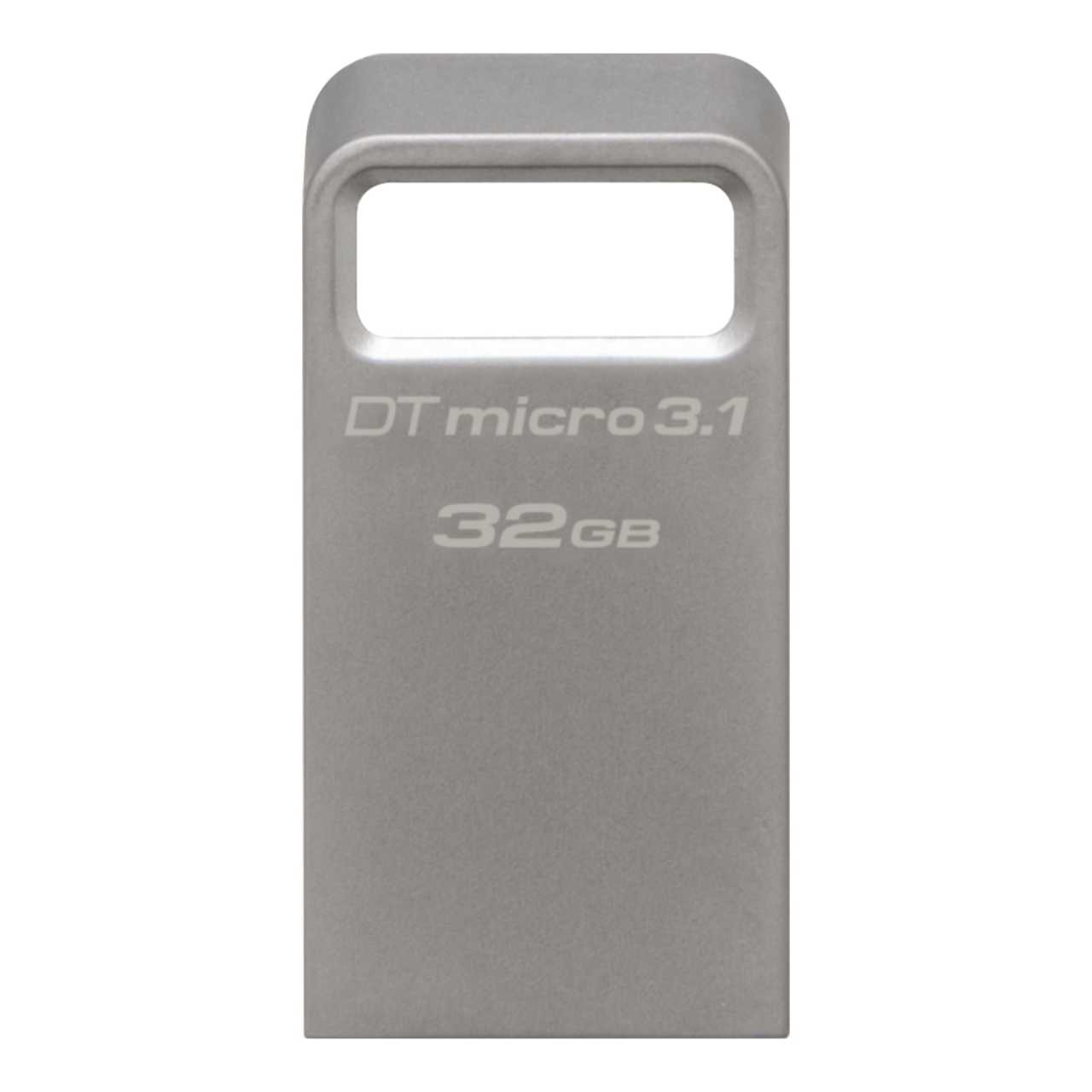 Kingston DTMC3-128 128GB DTMicro USB3.1 Metal Kasa Flash Bellek