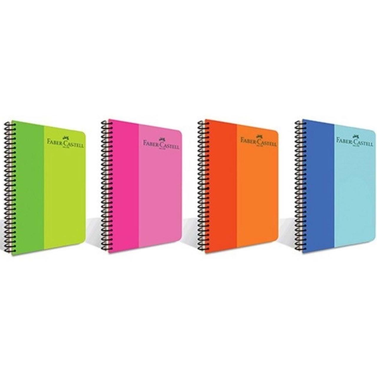 FC PP KAPAK BİCOLOR SPRALLİ DEFTER 80 YP KARELİ