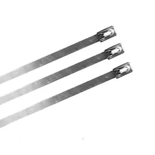 150 x 4,6 Paslanmaz Çelik Kablo Bağı Metalik 100 Adet (Paket)