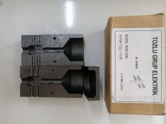 1x50mm Çift Hat + Q16mm Çubuk Ekleme  Bakır Alüminyum Termokaynak Potası Cadweld Bakır Kaynak