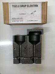 1x70mm Örgülü+ Q16mmak Pot Çubuk Tek Hat Ekleme Bakır Alüminyum Termokaynası Cadweld Bakır Kaynak