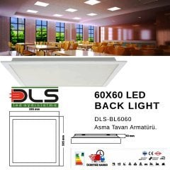 BL-6060 60x60 ASMA TAVAN LED ARMATÜR BACK LIGHT