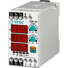 TRM-03 3×3 Hane LED Display Ekranlı Direkt Dijital Termik Rölesi