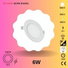 6W Slim Panel