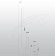 Tozlu T5375 30W COB LED 70-150W G12 CDM-T Metal Halide Modern Aydınlatma Direği