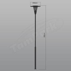 Tozlu T5300 23W E27 45W E27 70W G12 CDM-T Metal Halide Modern Aydınlatma Direği