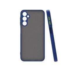 Samsung Galaxy S24 FE Kılıf Mat Kamera Korumalı Renkli Tuşlu Sert Silikon Hux Kapak