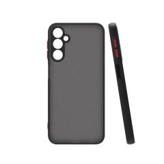 Samsung Galaxy S24 FE Kılıf Mat Kamera Korumalı Renkli Tuşlu Sert Silikon Hux Kapak