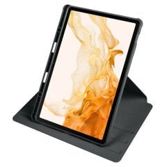 Samsung Galaxy Tab S10 Plus Kılıf Termik Kalem Bölmeli Dönebilen Standlı Kılıf