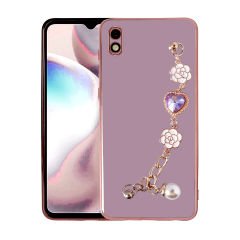 Xiaomi Redmi 9A Kılıf El Tutamaçlı Kamera Korumalı Taka Silikon Kapak