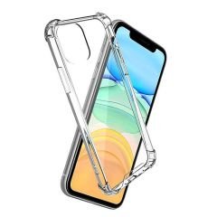 iPhone 14 Plus Kılıf Nitro Anti Shock Darbe Emici Köşe Korumalı Şeffaf Silikon Kapak