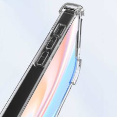 iPhone 14 Plus Kılıf Nitro Anti Shock Darbe Emici Köşe Korumalı Şeffaf Silikon Kapak