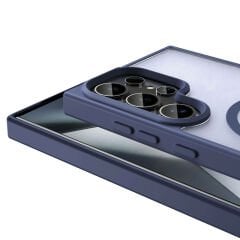 Samsung Galaxy S23 Ultra Kılıf Magsafe Şarj Özellikli Mat Arka Yüzey Sio Kapak