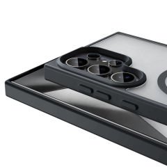 Samsung Galaxy S23 Ultra Kılıf Magsafe Şarj Özellikli Mat Arka Yüzey Sio Kapak