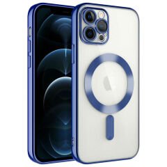 iPhone 13 Pro Max Kılıf Kamera Korumalı Kablosuz Wireless Şarj Özellikli Demre Kapak