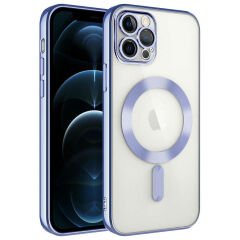 iPhone 13 Pro Max Kılıf Kamera Korumalı Kablosuz Wireless Şarj Özellikli Demre Kapak