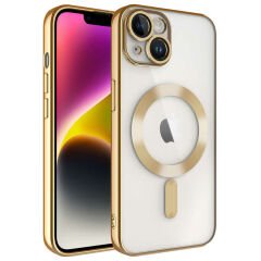 iPhone 13 Kılıf Kamera Korumalı Kablosuz Wireless Şarj Özellikli Demre Kapak
