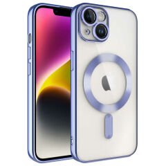 iPhone 13 Kılıf Kamera Korumalı Kablosuz Wireless Şarj Özellikli Demre Kapak
