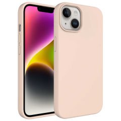 iPhone 14 Plus Kılıf Sıvı Teknolojili Silinebilir Sert Kivi Kapak