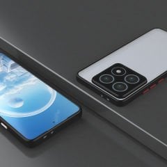 Xiaomi 14T Pro Kılıf Mat Kamera Korumalı Renkli Tuşlu Sert Silikon Hux Kapak