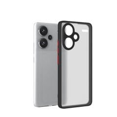 Xiaomi Redmi Note 13 5G Kılıf Mat Kamera Korumalı Renkli Tuşlu Sert Silikon Hux Kapak