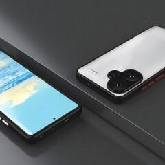 Xiaomi Redmi Note 13 5G Kılıf Mat Kamera Korumalı Renkli Tuşlu Sert Silikon Hux Kapak