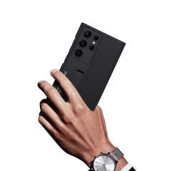 Samsung Galaxy S22 Ultra Kılıf Kıpta Standlı Kapak