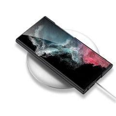 Samsung Galaxy S22 Ultra Kılıf Kıpta Standlı Kapak