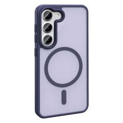 Samsung Galaxy S23 Kılıf Magsafe Şarj Özellikli Mat Arka Yüzey Sio Kapak