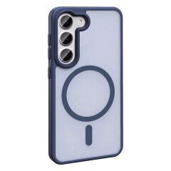 Samsung Galaxy S23 Kılıf Magsafe Şarj Özellikli Mat Arka Yüzey Sio Kapak