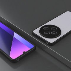 Xiaomi Redmi 14C 4G Kılıf Mat Kamera Korumalı Renkli Tuşlu Sert Silikon Hux Kapak