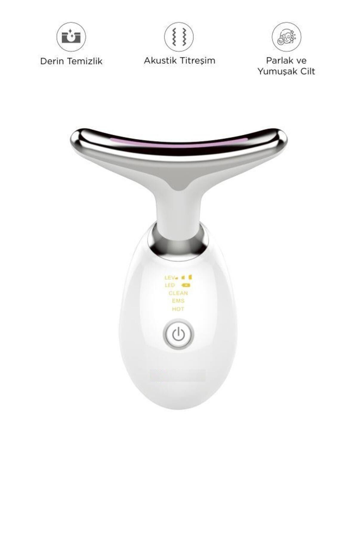 ES-1081 Yüz Ve Boyun Kırşıklık Giderici Ems Güzellik Cihazı Gıdık,Sarkma,Kırışıklık Önleyici