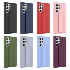 Samsung Galaxy S22 Ultra Kılıf Qstand Kapak