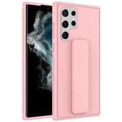 Samsung Galaxy S22 Ultra Kılıf Qstand Kapak