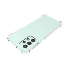 Samsung Galaxy A23 Kılıf Nitro Anti Shock Darbe Emici Köşe Korumalı Şeffaf Silikon Kapak