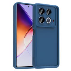 İnfinix Note 40 Pro Kılıf Kamera Korumalı Ananas Kapak Koyu Yeşil