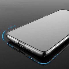 iPhone 12 Pro Max Kılıf Sert Pürüzsüz Şeffaf Droga Kapak