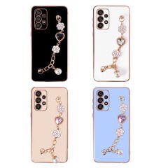 Samsung Galaxy A23 Kılıf El Tutamaçlı Kamera Korumalı Taka Silikon Kapak