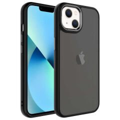iPhone 13 Kılıf Buzlu Sert PC  May Kapak