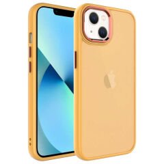 iPhone 13 Kılıf Buzlu Sert PC  May Kapak