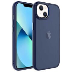 iPhone 13 Kılıf Buzlu Sert PC  May Kapak